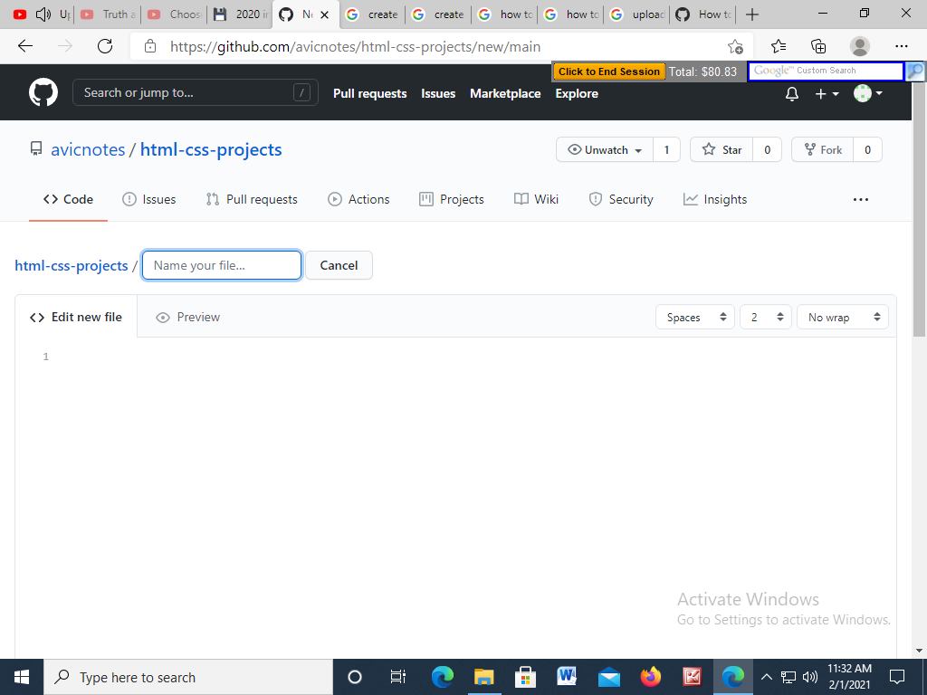 How to create a folder in Github repository online · Dev Practical